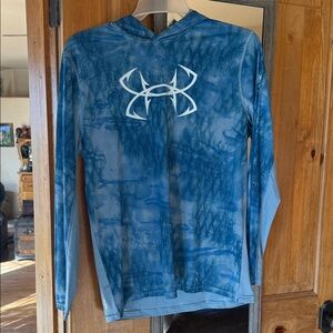 Under Armour Tie-Dye Blue Long Sleeve